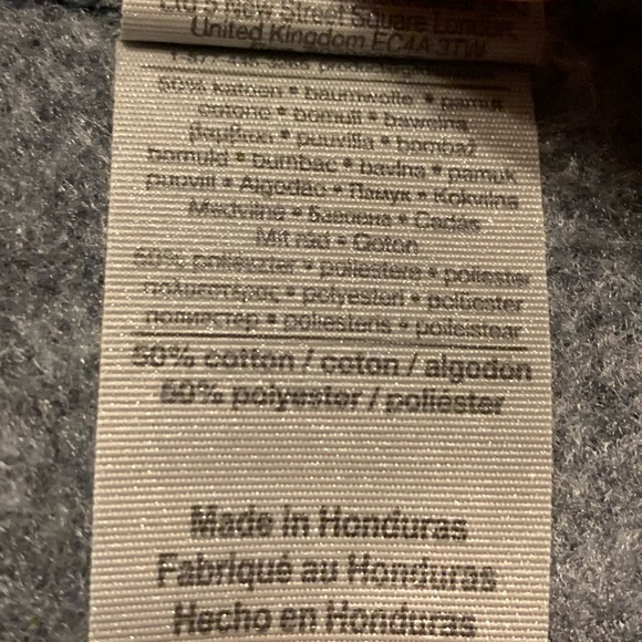 Ladies Gildan Heavy Blend Dark Gray Sweatshirt with Design Size Small, NEW!!! - Picture 4 of 4